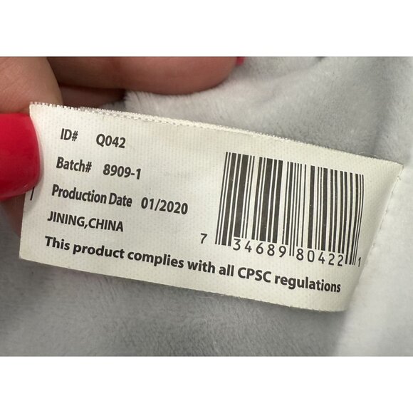 Kellytoy Gray Whale Baby Rattle 10" Soft - Picture 6 of 6